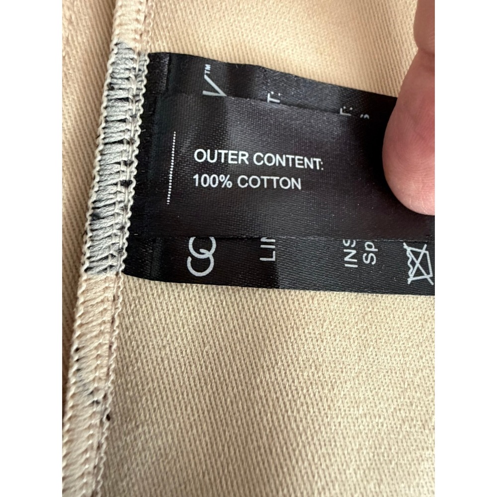 Corset Story Beige Cotton Underbust Corset Steel Boned Waist Cincher Milkmaid - Picture 8 of 11